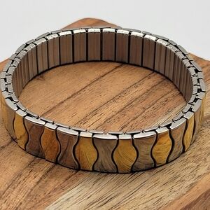 Stainless Steel and Gold-Tone Wearable Bracelet by Ciao Italia